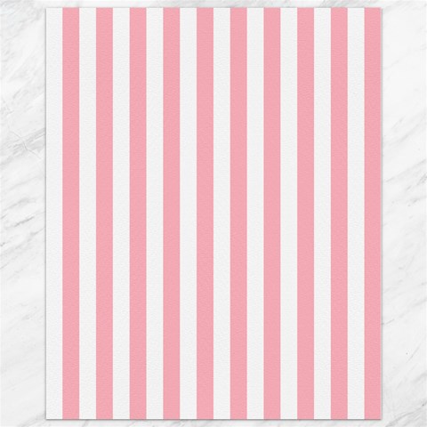 Vertical Stripes 10.95 x13.48  Canvas - 1