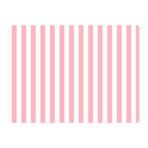 Vertical Stripes 35 x27  Blanket Front