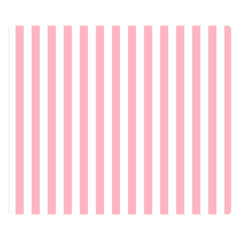 Vertical Stripes 50 x40  Blanket Front