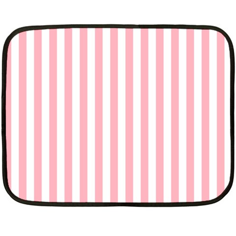 Vertical Stripes 35 x27  Blanket Back