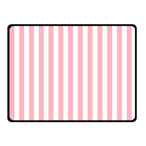 Vertical Stripes 50 x40  Blanket Front