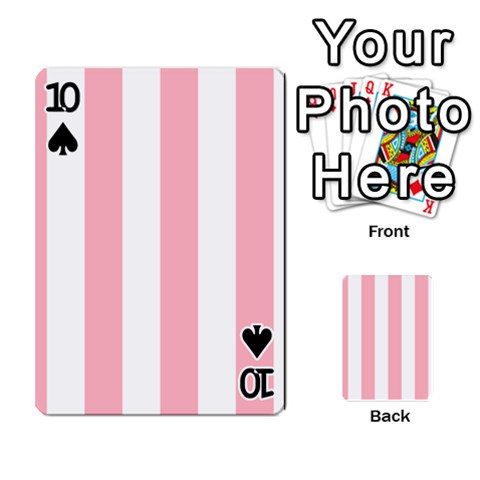 Vertical Stripes Front - Spade10
