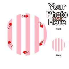 Vertical Stripes Front - Heart2