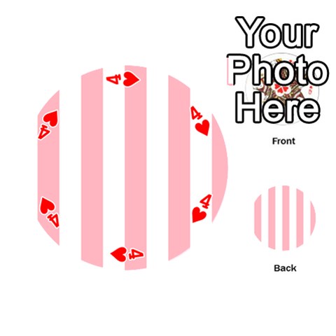 Vertical Stripes Front - Heart4