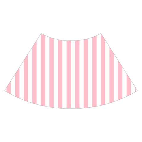 Vertical Stripes Skirt Back