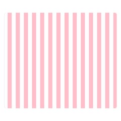 Vertical Stripes 50 x40  Blanket Back