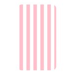 Vertical Stripes - White and Pink Memory Card Reader (Rectangular)