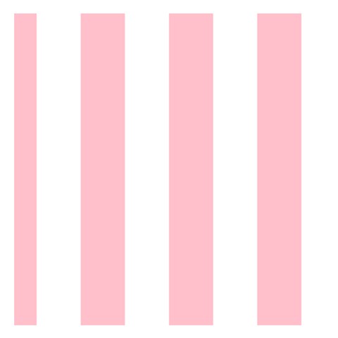 Vertical Stripes 3.75 x3.75  Memopad