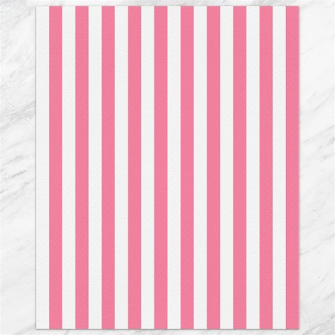 Vertical Stripes 10.95 x13.48  Canvas - 1