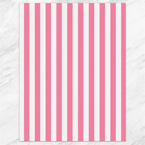 Vertical Stripes 17.8 x23.08  Canvas - 1