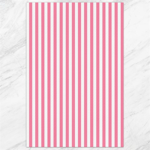 Vertical Stripes 23.35 x34.74  Canvas - 1