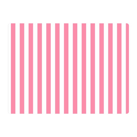 Vertical Stripes 35 x27  Blanket Front