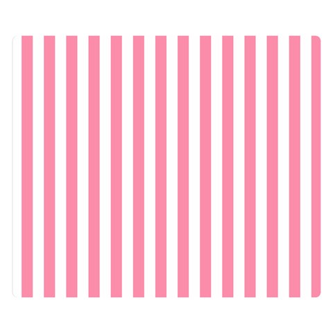 Vertical Stripes 50 x40  Blanket Front