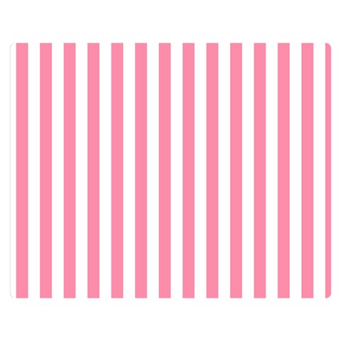 Vertical Stripes 60 x50  Blanket Front