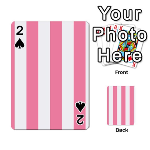 Vertical Stripes Front - Spade2