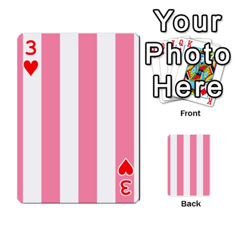 Vertical Stripes Front - Heart3