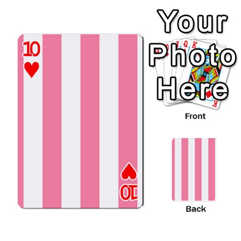 Vertical Stripes Front - Heart10
