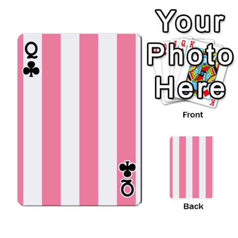Queen Vertical Stripes Front - ClubQ