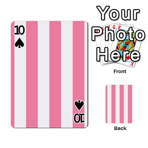 Vertical Stripes Front - Spade10