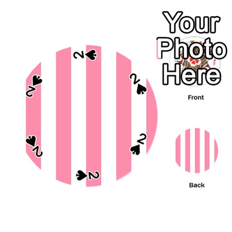 Vertical Stripes Front - Spade2