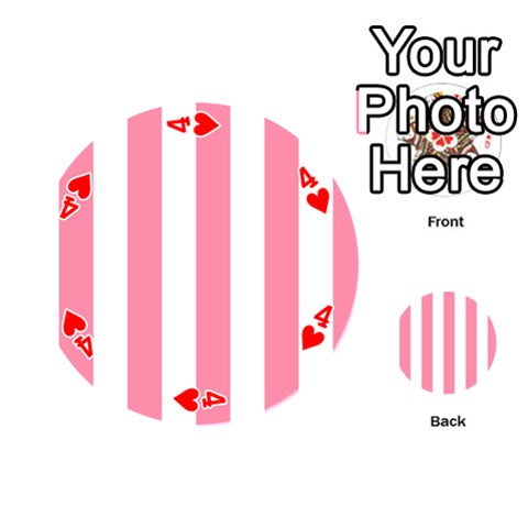 Vertical Stripes Front - Heart4