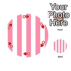 Queen Vertical Stripes Front - HeartQ