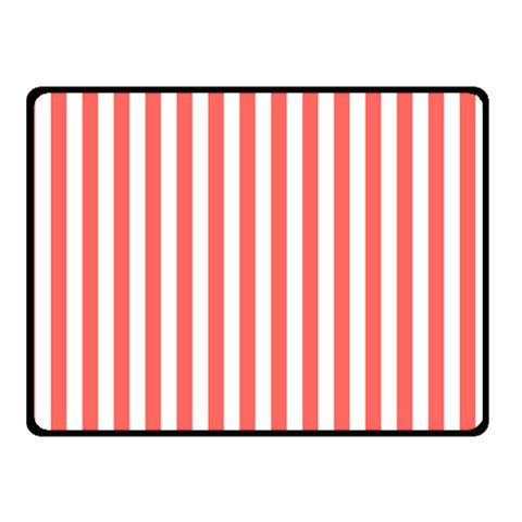 Vertical Stripes 45 x34  Blanket Back