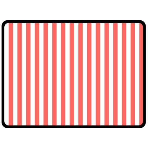 Vertical Stripes 80 x60  Blanket Front