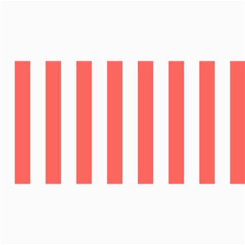 Vertical Stripes 8 x4  Photo Card - 1