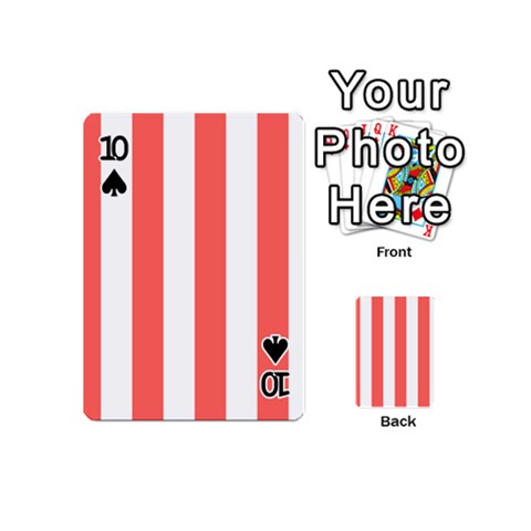 Vertical Stripes Front - Spade10