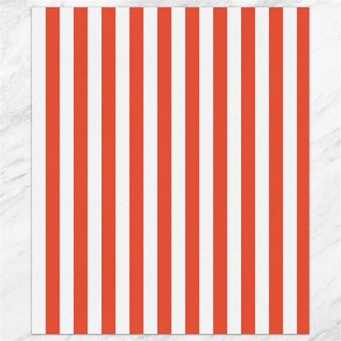Vertical Stripes 8.15 x9.66  Canvas - 1