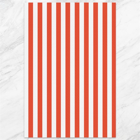 Vertical Stripes 11.88 x17.36  Canvas - 1
