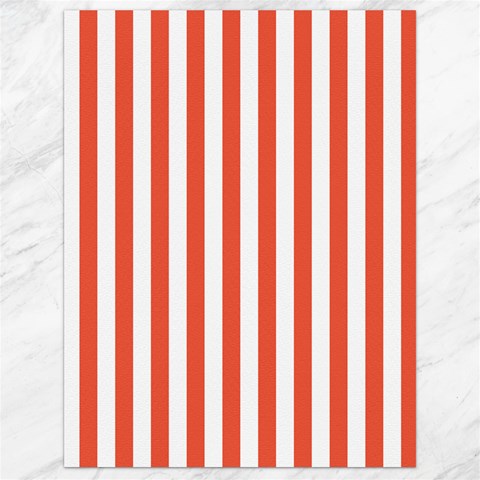 Vertical Stripes 17.8 x23.08  Canvas - 1