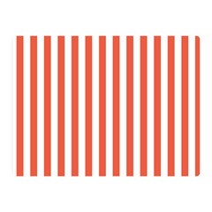 Vertical Stripes 35 x27  Blanket Back