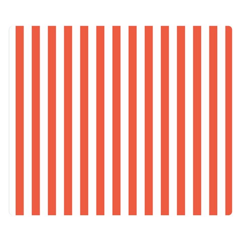 Vertical Stripes 50 x40  Blanket Front