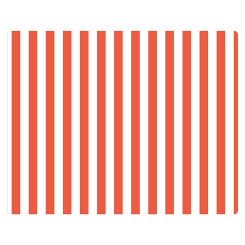 Vertical Stripes 60 x50  Blanket Front