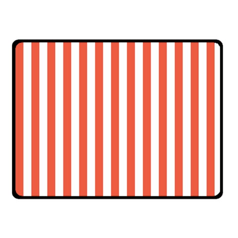 Vertical Stripes 50 x40  Blanket Front