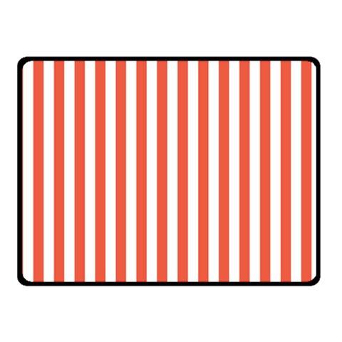 Vertical Stripes 45 x34  Blanket Front