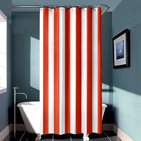 Vertical Stripes Curtain(36 X72 ) - 33.26 x66.24  Curtain(36 X72 )
