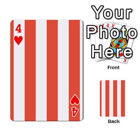 Vertical Stripes Front - Heart4