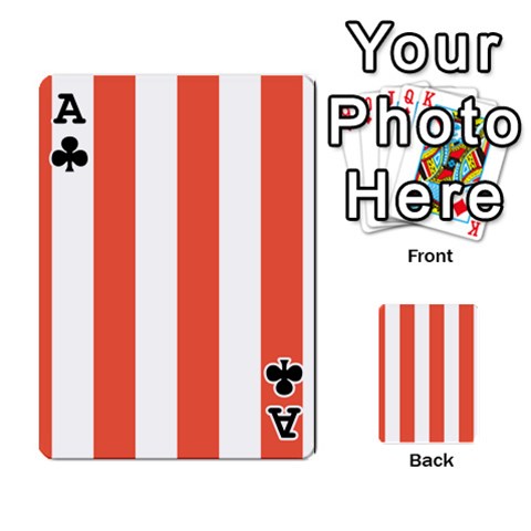 Ace Vertical Stripes Front - ClubA