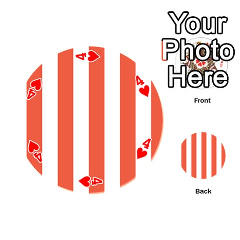 Vertical Stripes Front - Heart4