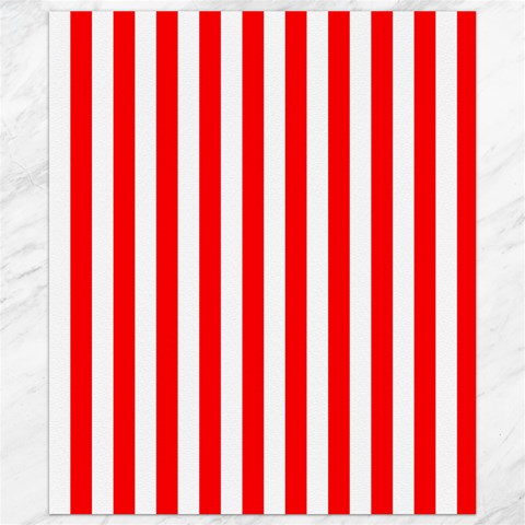 Vertical Stripes 8.15 x9.66  Canvas - 1