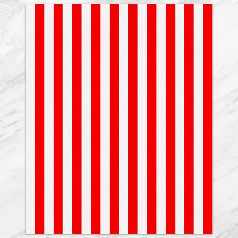 Vertical Stripes 10.95 x13.48  Canvas - 1