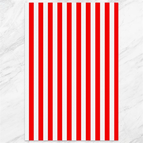 Vertical Stripes 11.88 x17.36  Canvas - 1