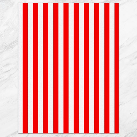 Vertical Stripes 17.8 x23.08  Canvas - 1