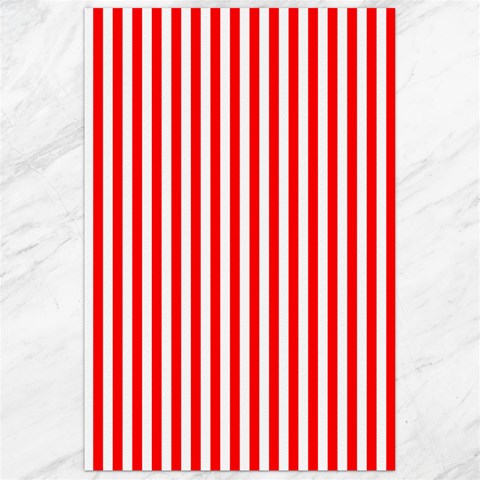 Vertical Stripes 23.35 x34.74  Canvas - 1