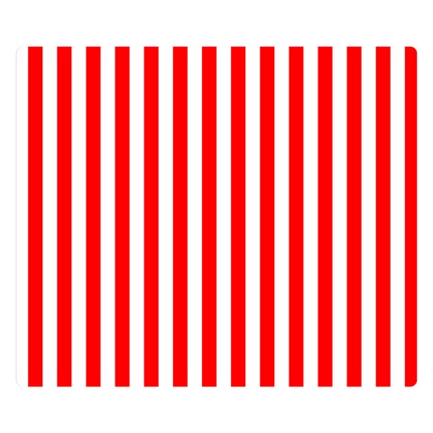 Vertical Stripes 50 x40  Blanket Front
