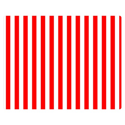 Vertical Stripes 60 x50  Blanket Front