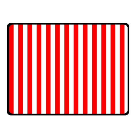 Vertical Stripes 50 x40  Blanket Front